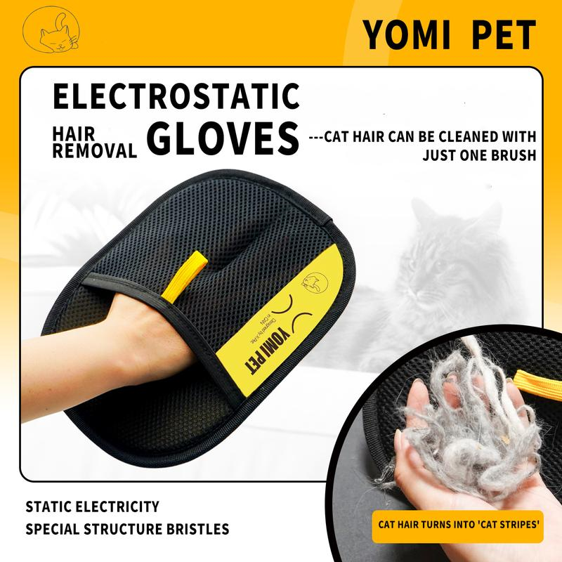The YOMI™ Static-Shield Grooming & Cleaning Glove